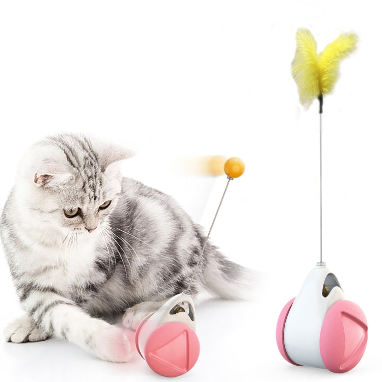 Cat Balance Swing Car Toy To Relieve Boredom Tumbler Funny Cat Stick
