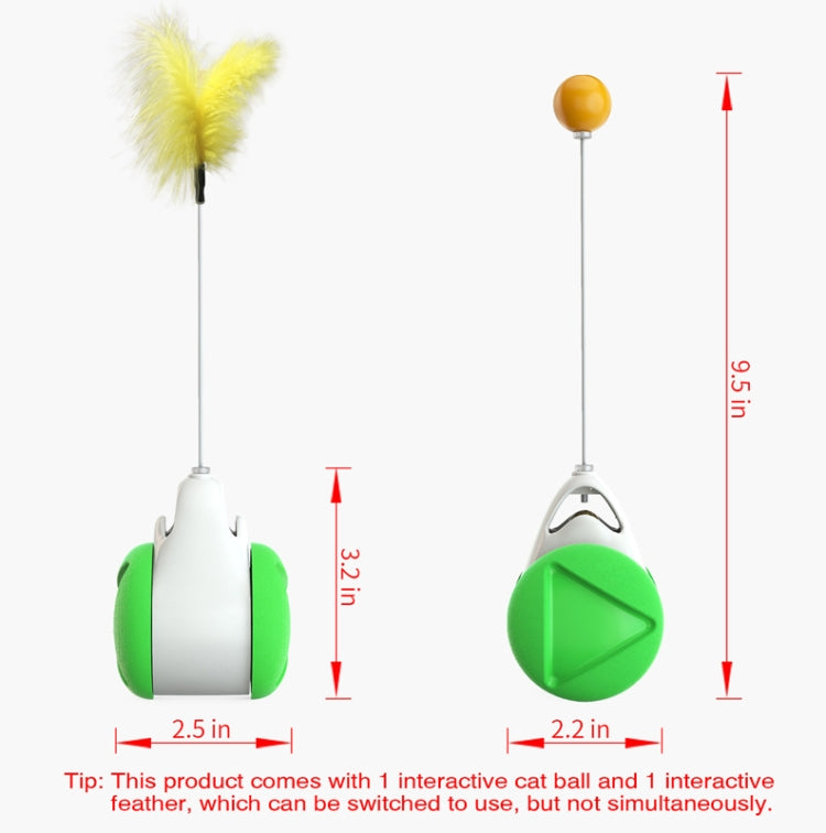 Cat Balance Swing Car Toy To Relieve Boredom Tumbler Funny Cat Stick