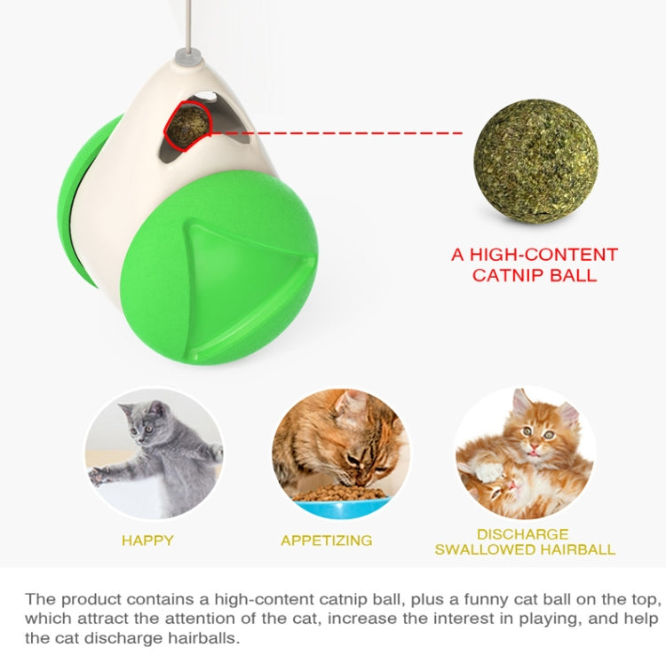 Cat Balance Swing Car Toy To Relieve Boredom Tumbler Funny Cat Stick