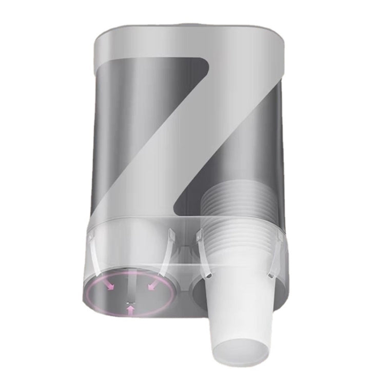 Automatic Cup Remover Holder Disposable Cup Rack Free Perforation Wall Hanging Cup Holder(White)