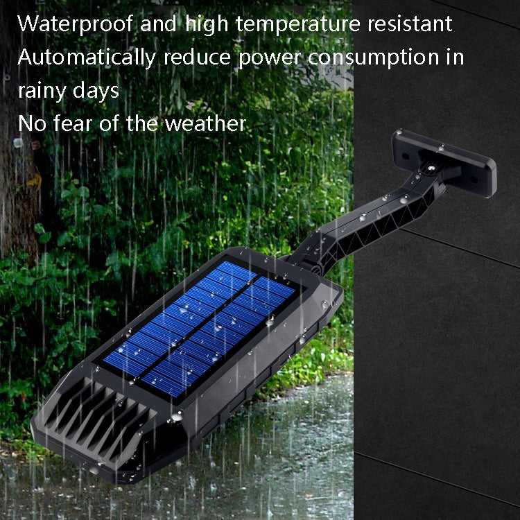 TG-TY050 Solar Diamond Wall Lamp Outdoor Garden Waterproof Body Sensing Remote Control Street Light, Style: 60 SMD