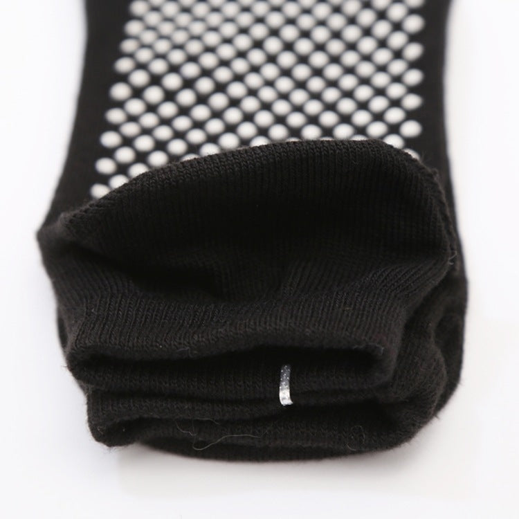 2 Pairs Four Seasons Cotton Five-Toed Yoga Socks Silicone Non-Slip Five-Toed Socks