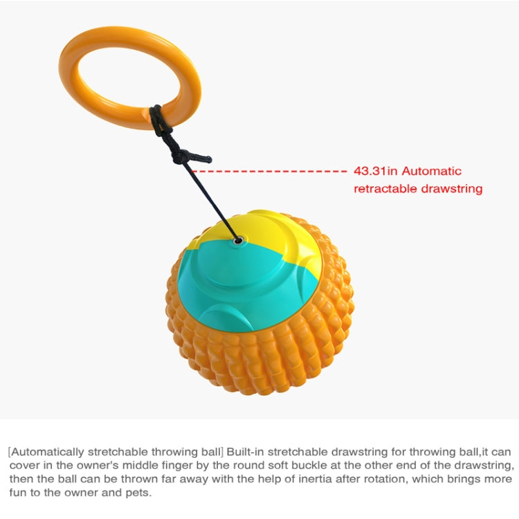 Pet Supplies Training Hand Throwing Ball Dog Molar Bite Resistant Interactive Anti-Boring Toy