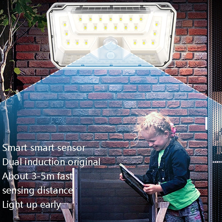 TG-TY056 Solar Garden Body Sensing Wall Lamp Outdoor Corridor Lighting Street Light, Style: 73 LED