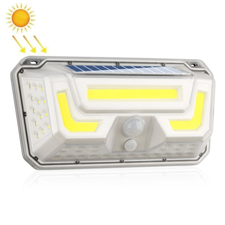 TG-TY056 Solar Garden Body Sensing Wall Lamp Outdoor Corridor Lighting Street Light, Style: 44 COB+50 LED