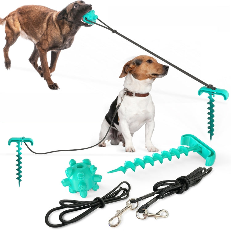 Pet Tethered Dog Pile Dog Molar Ball Traction Rope Toy