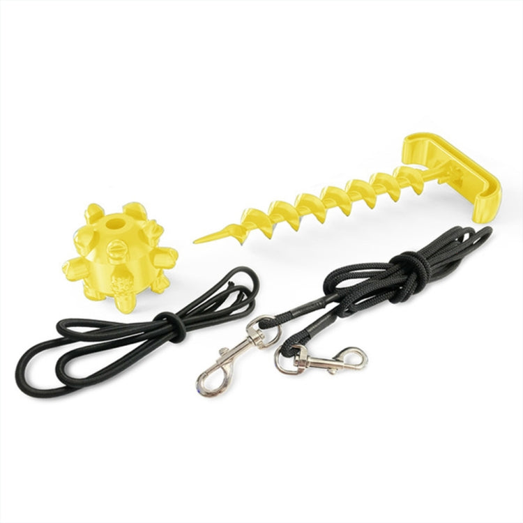 Pet Tethered Dog Pile Dog Molar Ball Traction Rope Toy