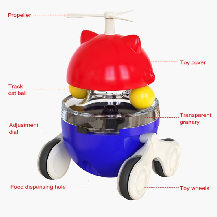 Tumbler Cat Turntable Leaking Food Ball Funny Cat Toy Pet Supplies