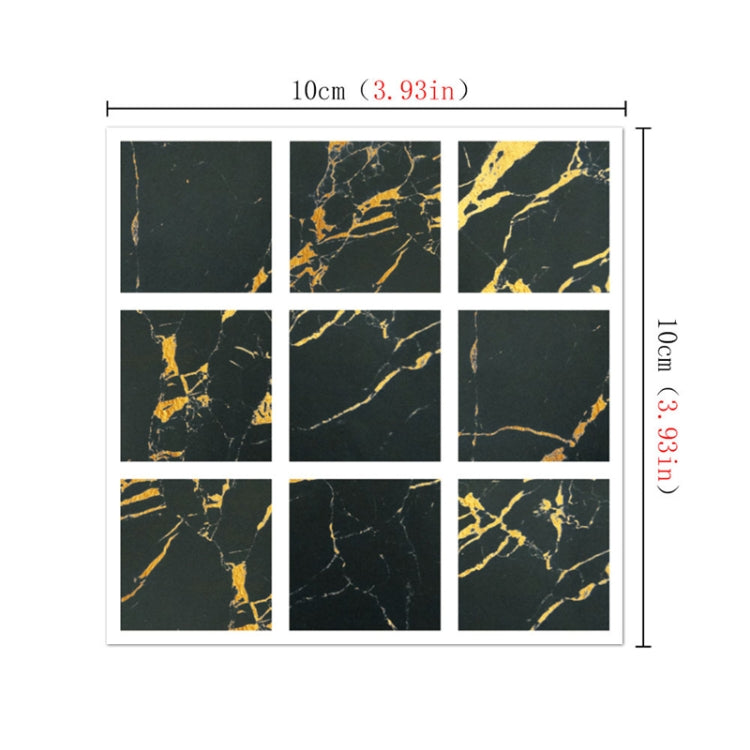 20 PCS / Set Kitchen Stove Oil-Proof Sticker Ceramic Tile Decoration Self-Adhesive Wall Sticker, Specification: Optical Film