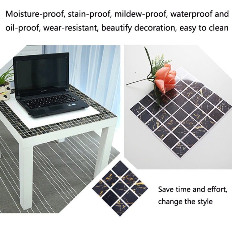 20 PCS / Set Kitchen Stove Oil-Proof Sticker Ceramic Tile Decoration Self-Adhesive Wall Sticker, Specification: Optical Film