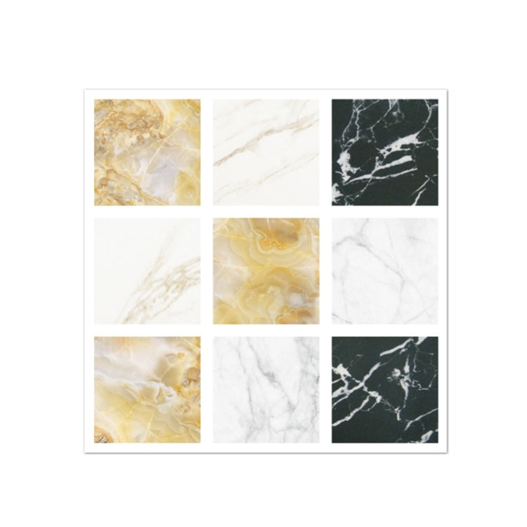 20 PCS / Set Kitchen Stove Oil-Proof Sticker Ceramic Tile Decoration Self-Adhesive Wall Sticker, Specification: Crystal Film