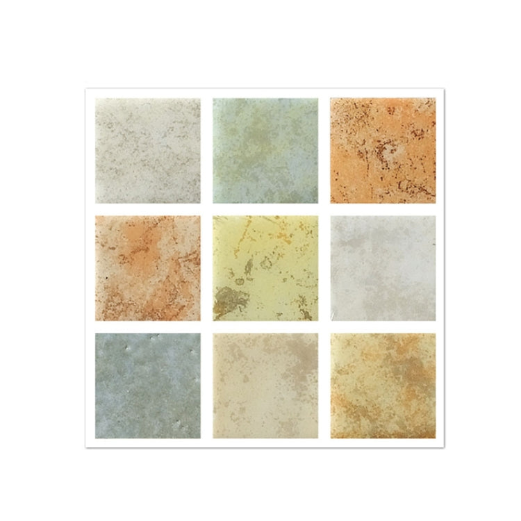 20 PCS / Set Kitchen Stove Oil-Proof Sticker Ceramic Tile Decoration Self-Adhesive Wall Sticker, Specification: Crystal Film