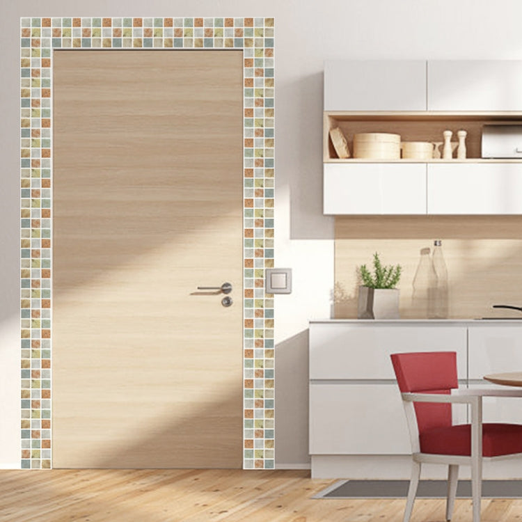 20 PCS / Set Kitchen Stove Oil-Proof Sticker Ceramic Tile Decoration Self-Adhesive Wall Sticker, Specification: Crystal Film