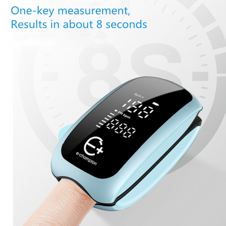 YF-X16 Rechargeable Soft Light Screen Oximeter Heart Rate And Pulse Detector(Gemstone Blue)