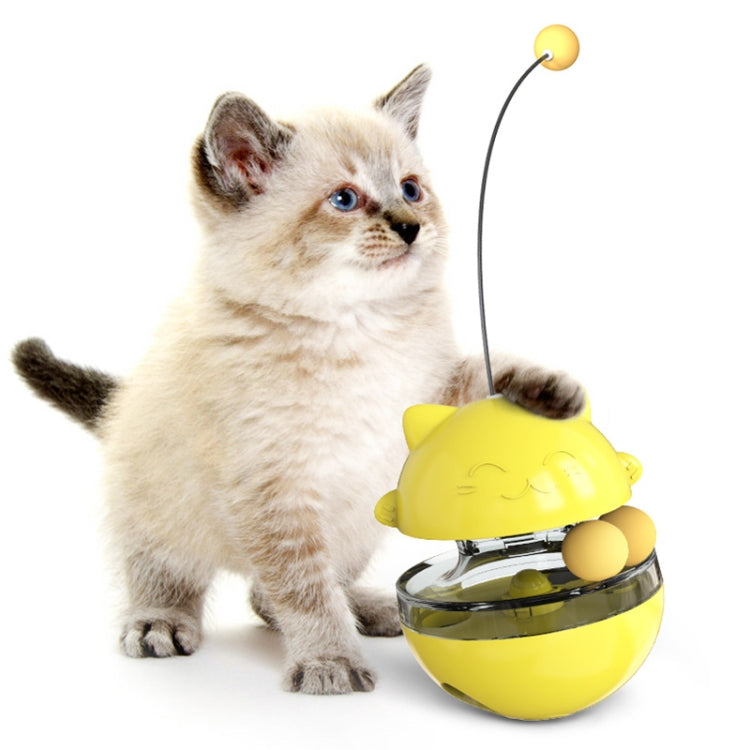 Cat Turntable Toy Leaking Food Ball Funny Cat Stick Tumbler Pet Toy