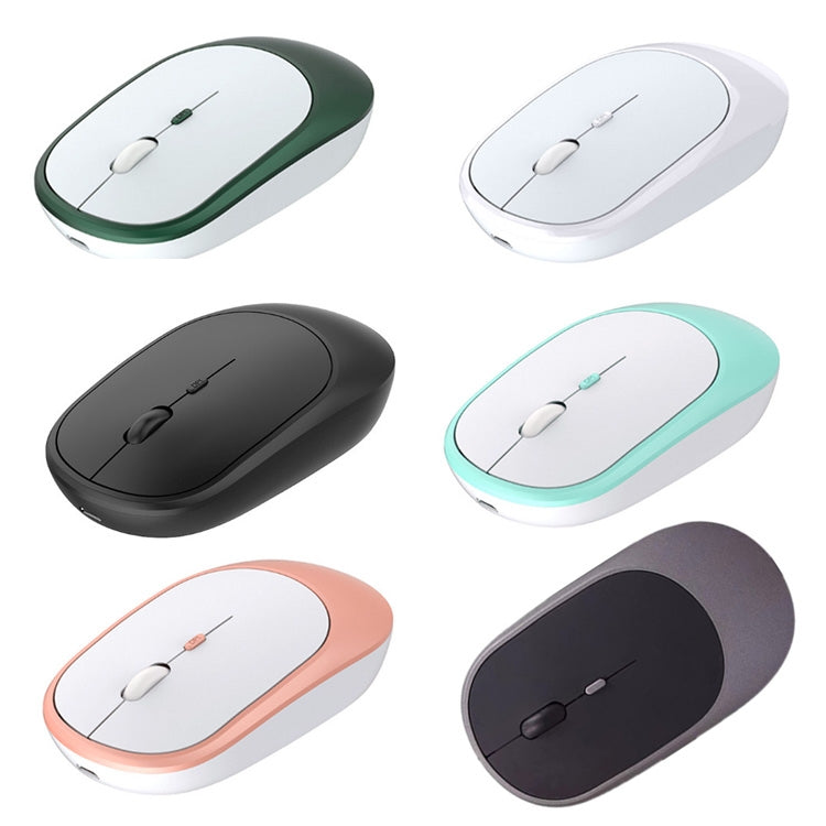 M030 4 Keys 1600DPI Laptop Office Mute Mouse, Style: Bluetooth (Blue)