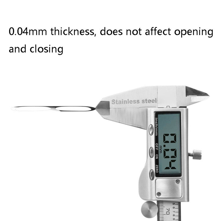 Charging Box Metal Dust Guard Sticker For AirPods 1 & 2(Space Silver)