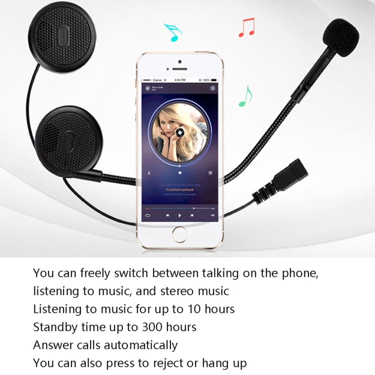 L1-Miuns Hottestone Helmet Bluetooth Headset Motorcycle Helmet Walkie-Talkie