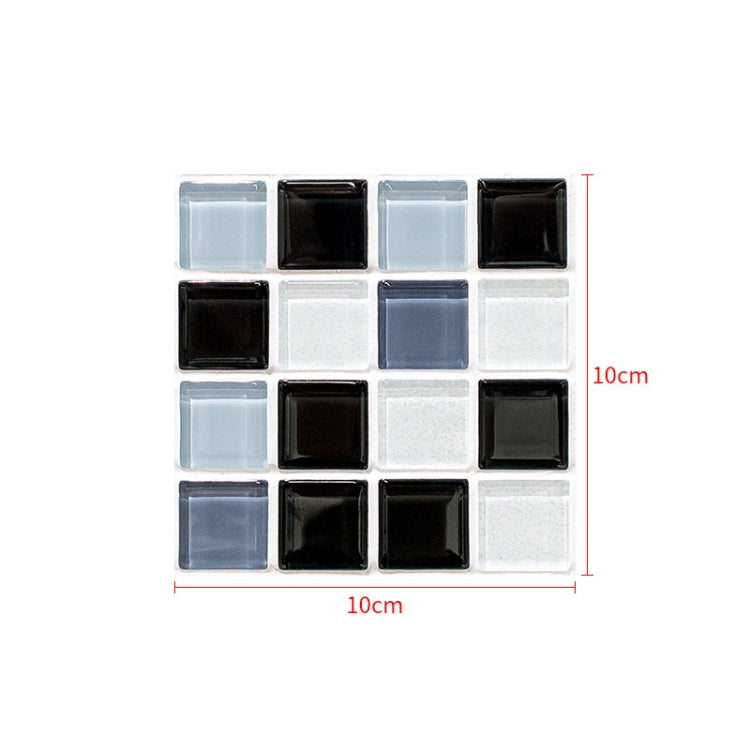 20 PCS / Set 3D Wall Stickers Bathroom Kitchen Waterproof And Oil-Proof Self-Adhesive Wallpaper Tile Stickers