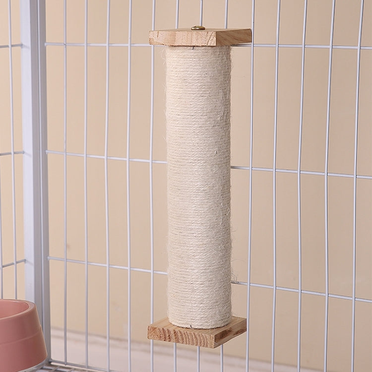 JMZ-1 Wear-Resistant Grinding Claw Toys Cat Cage Anti-Boring Toy, Specification: Hemp Rope Type