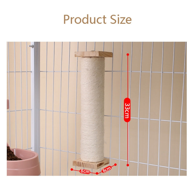 JMZ-1 Wear-Resistant Grinding Claw Toys Cat Cage Anti-Boring Toy, Specification: Scratchy Type