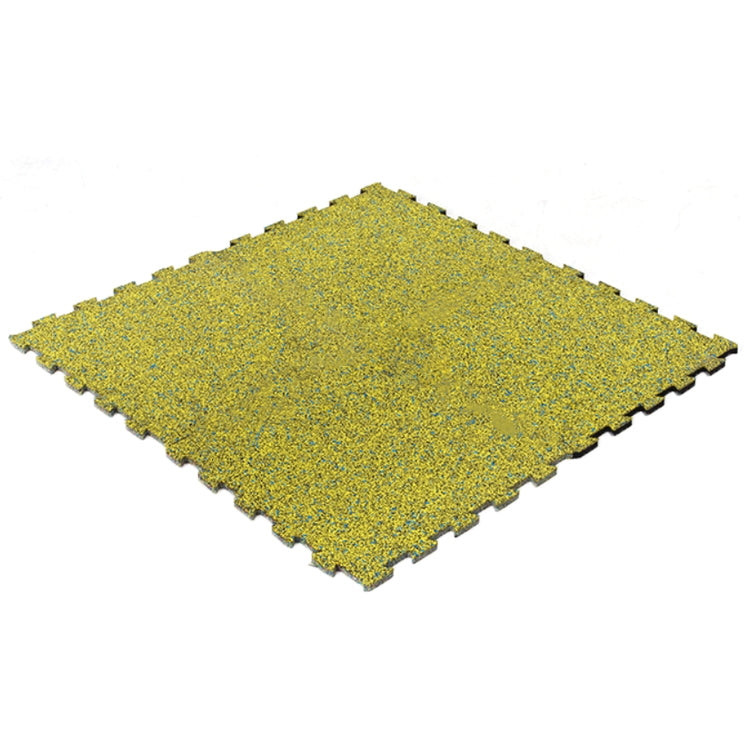 Outdoor Gym Splicing Non-Slip Shock-Absorbing & Sound-Proof Rubber Mat, Random Color Delivery, Specificationï¼š 50x50x15mm 15 Percent Surface Layer