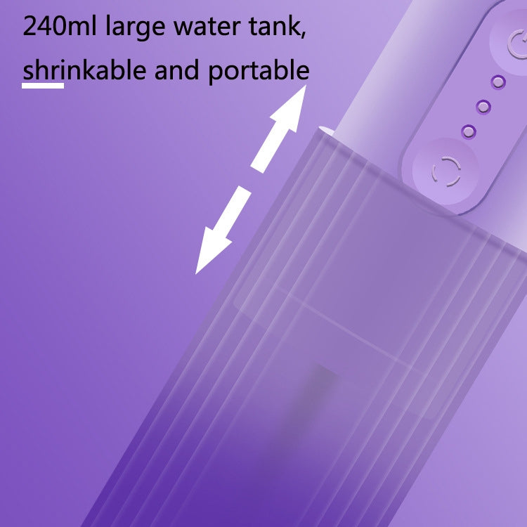 A68 Retractable Electric Dental Flusher Portable Water Dental Floss Household Tooth Cleaner