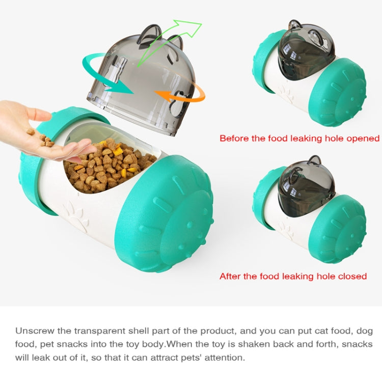Tumbler Puzzle Slow Food Leakage Food Ball Without Electric Pet Dog Toys