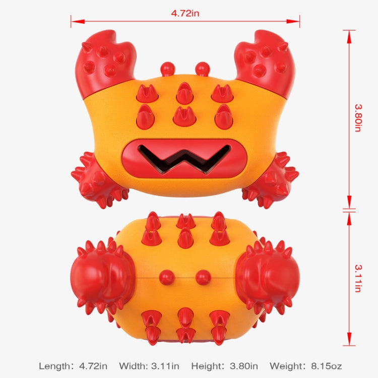 Pet Supplies Dog Toothbrush Crab Molar Stick Resistant To Gnaw And Cleansing Teeth Dog Toys