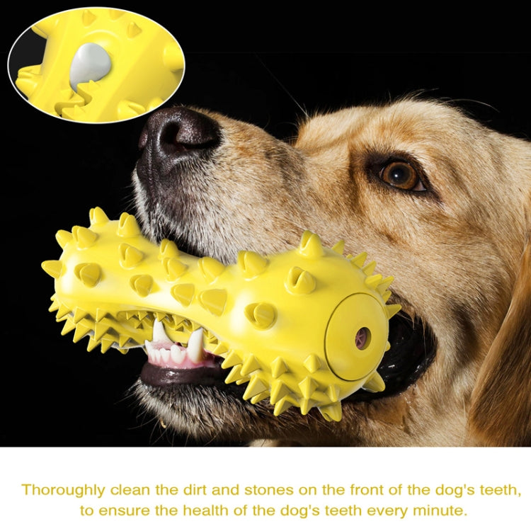 Sounding Dumbbell Dog Toy Molar Stick Resistant Biting Bone Toothbrush Pet Supplies