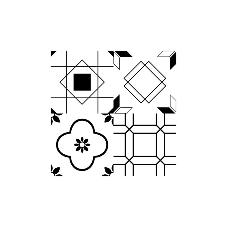 5 PCS Kitchen Waterproof And Oil-Proof Background Wall Stickers Bathroom Thickened Tiles Self-Adhesive Tile Wall Stickers