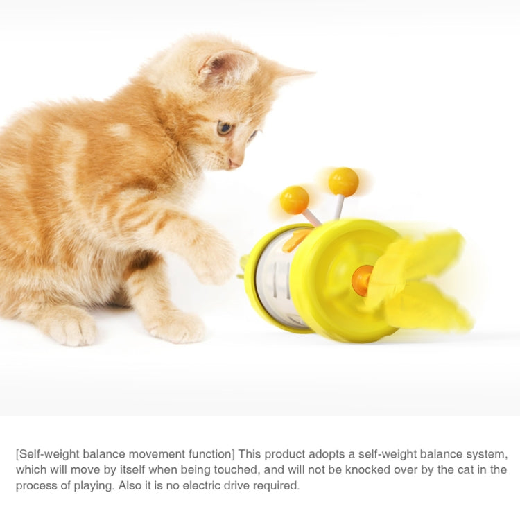 Funny Cat Stick Cat Toy Tumbler Cat Feather Fighting Cat Ball