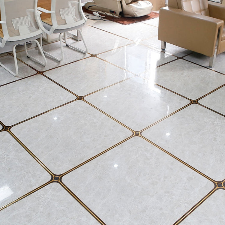 2 Sets Gap Beautification Moisture-Proof Wear-Resistant Floor Stickers