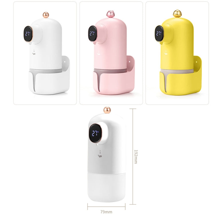 G6 Automatic Induction Soap Dispenser Smart Household Wall-Mounted Foam Hand Washing Machine, Color: White