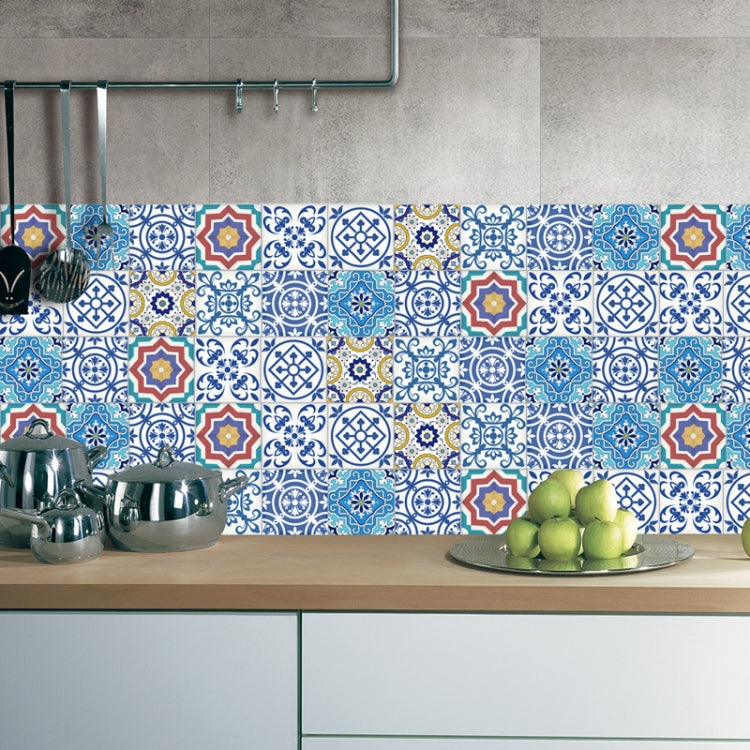 Thickened 3D Self-Adhesive Wall Tile Sticker Kitchen Oil-Proof PVC Sticker