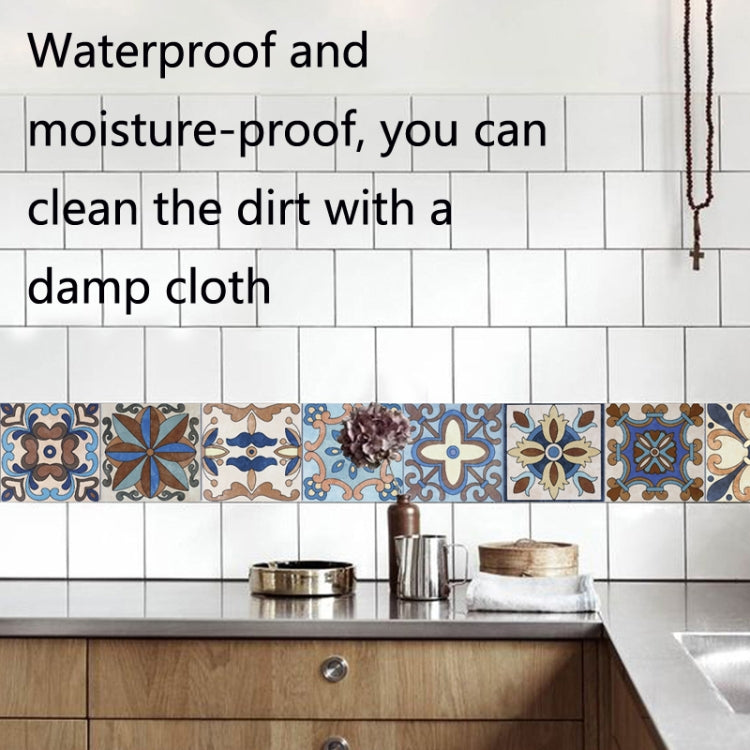 Thickened 3D Self-Adhesive Wall Tile Sticker Kitchen Oil-Proof PVC Sticker