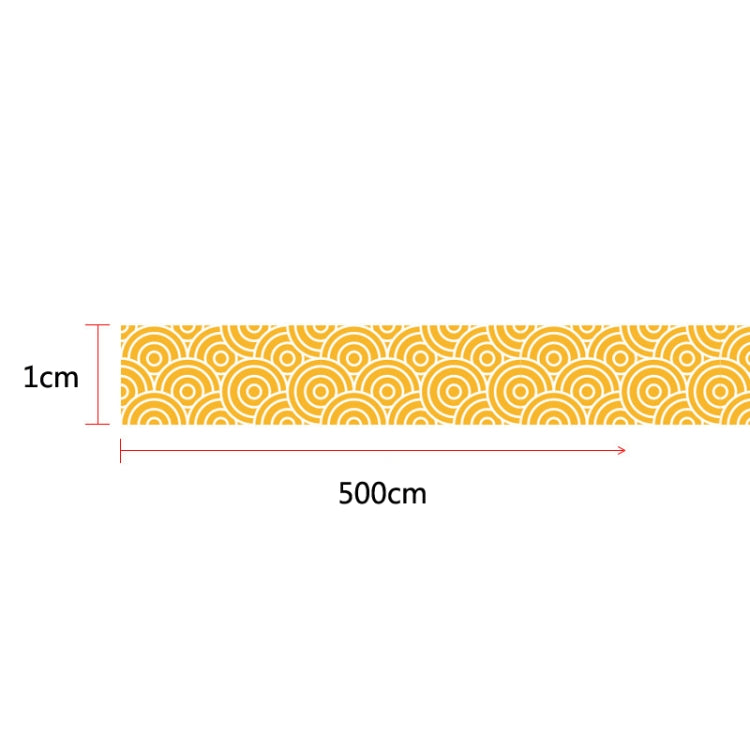 2 Sets Waterproof And Oil-Proof Beautiful Side Strip Bedroom Cabinet Wardrobe Decoration Strip Self-Adhesive Decoration Sticker(XYW-01)