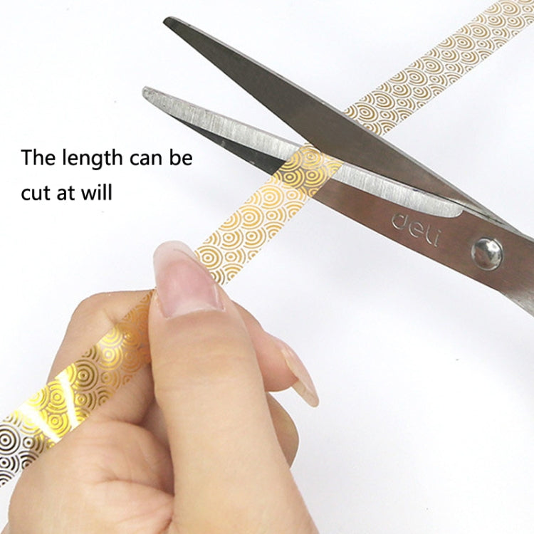 2 Sets Waterproof And Oil-Proof Beautiful Side Strip Bedroom Cabinet Wardrobe Decoration Strip Self-Adhesive Decoration Sticker(XYW-01)