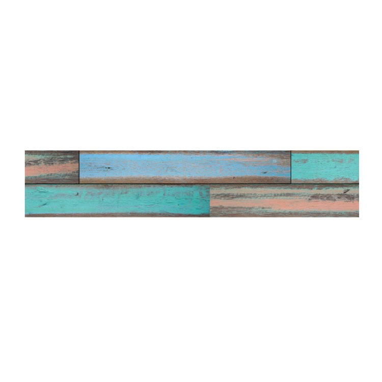 PVC Wood Grain Wall Stickers Bedroom Waterproof Wood Board Stickers Living Room Self-Adhesive Non-Slip Floor Stickers, Specification: Dumb Film Style