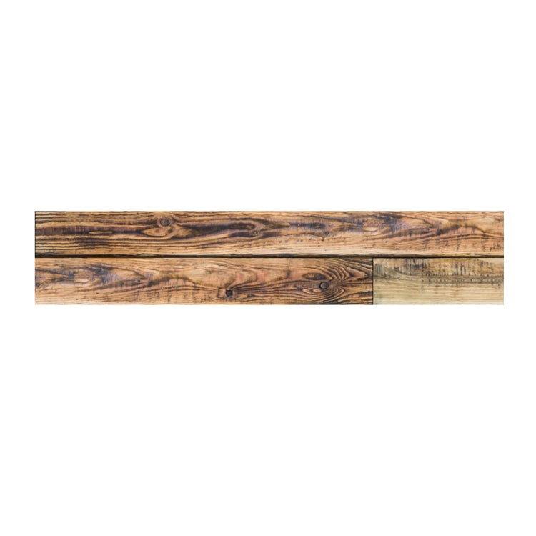 PVC Wood Grain Wall Stickers Bedroom Waterproof Wood Board Stickers Living Room Self-Adhesive Non-Slip Floor Stickers, Specification: Dumb Film Style