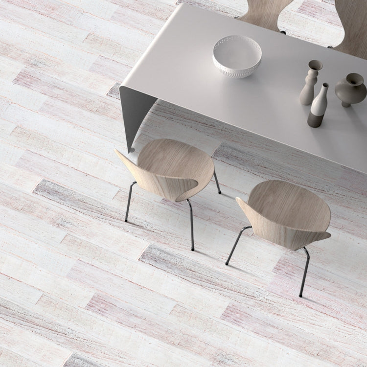 PVC Wood Grain Wall Stickers Bedroom Waterproof Wood Board Stickers Living Room Self-Adhesive Non-Slip Floor Stickers, Specification: Dumb Film Style