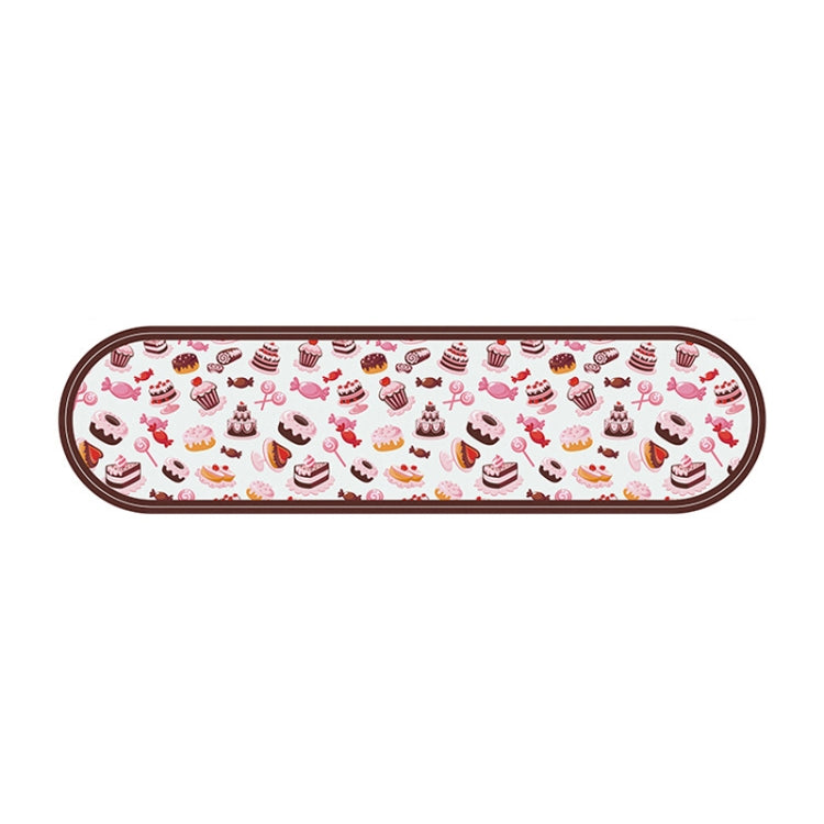 PVC Kitchen Non-Slip Floor Stickers Thickened Stickers Household Waterproof Floor Mats, Specification: 40x80cm