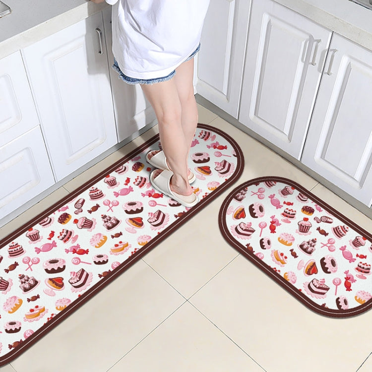 PVC Kitchen Non-Slip Floor Stickers Thickened Stickers Household Waterproof Floor Mats, Specification: 40x150cm