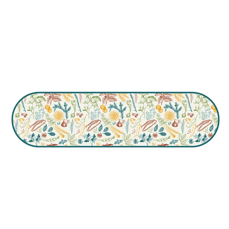 PVC Kitchen Non-Slip Floor Stickers Thickened Stickers Household Waterproof Floor Mats, Specification: 40x150cm