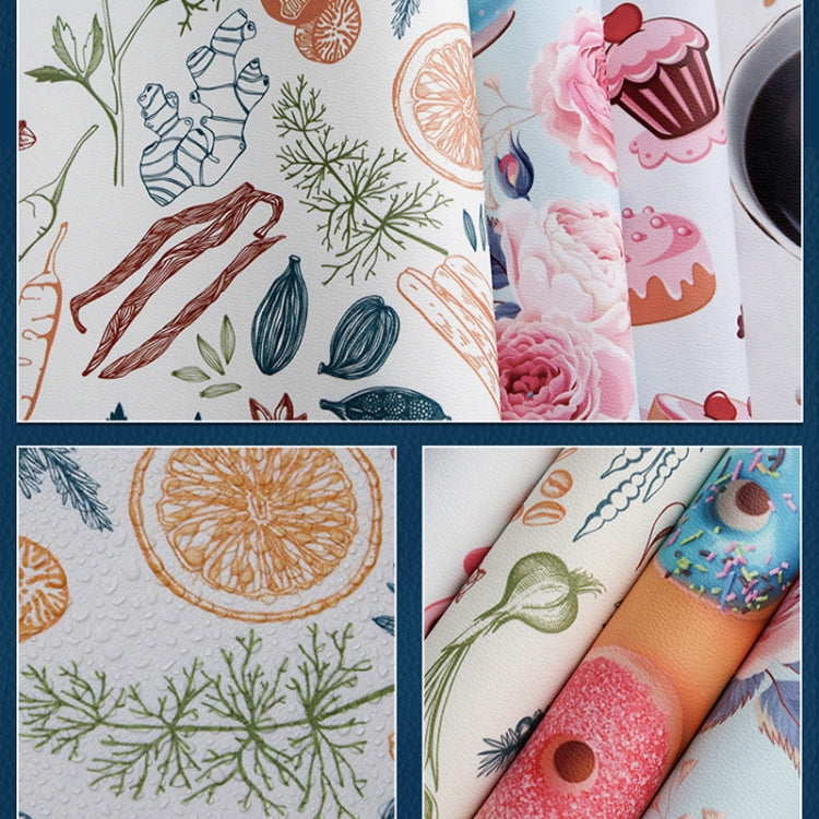 PVC Kitchen Non-Slip Floor Stickers Thickened Stickers Household Waterproof Floor Mats, Specification: 40x150cm