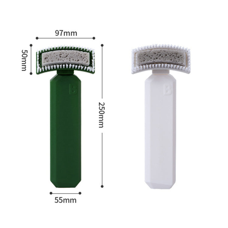 Multifunctional Add Liquid Kitchen Cleaning Bottle Brush Sink Brush Bathroom Wall Bathtub Sponge Brush