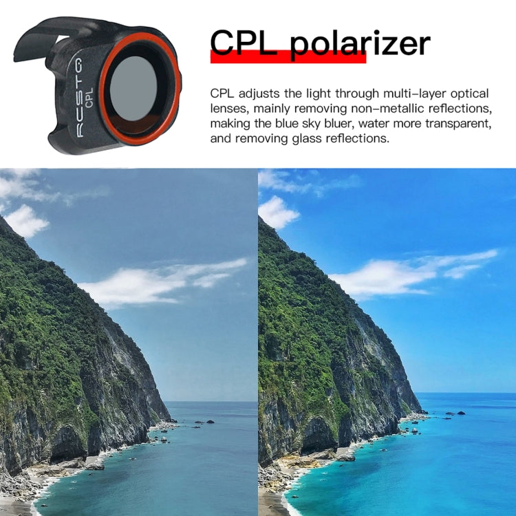 RCSTQ ND16-PL Filter For DJI Mini / Mini 2 / Mini SE