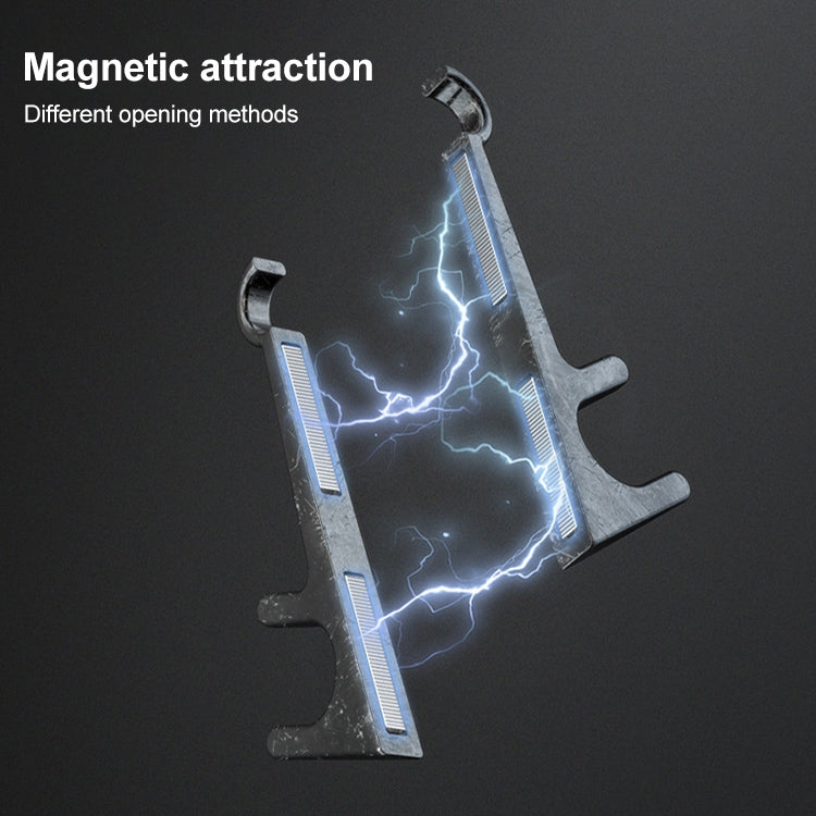 Mini Lazy Desktop Mobile Phone Bracket Multifunction Magnetic Anchor Tablet Stand(Retro Gold)