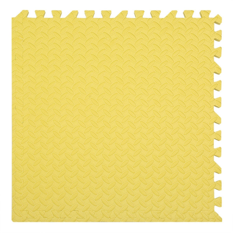 10 PCS Household Children Bedroom Stitching Leaf Pattern Thick Foam Crawling Mat, Size: 60x1.0cm