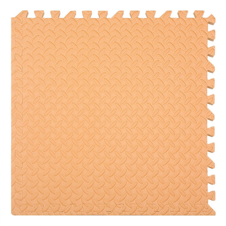 10 PCS Household Children Bedroom Stitching Leaf Pattern Thick Foam Crawling Mat, Size: 60x1.0cm